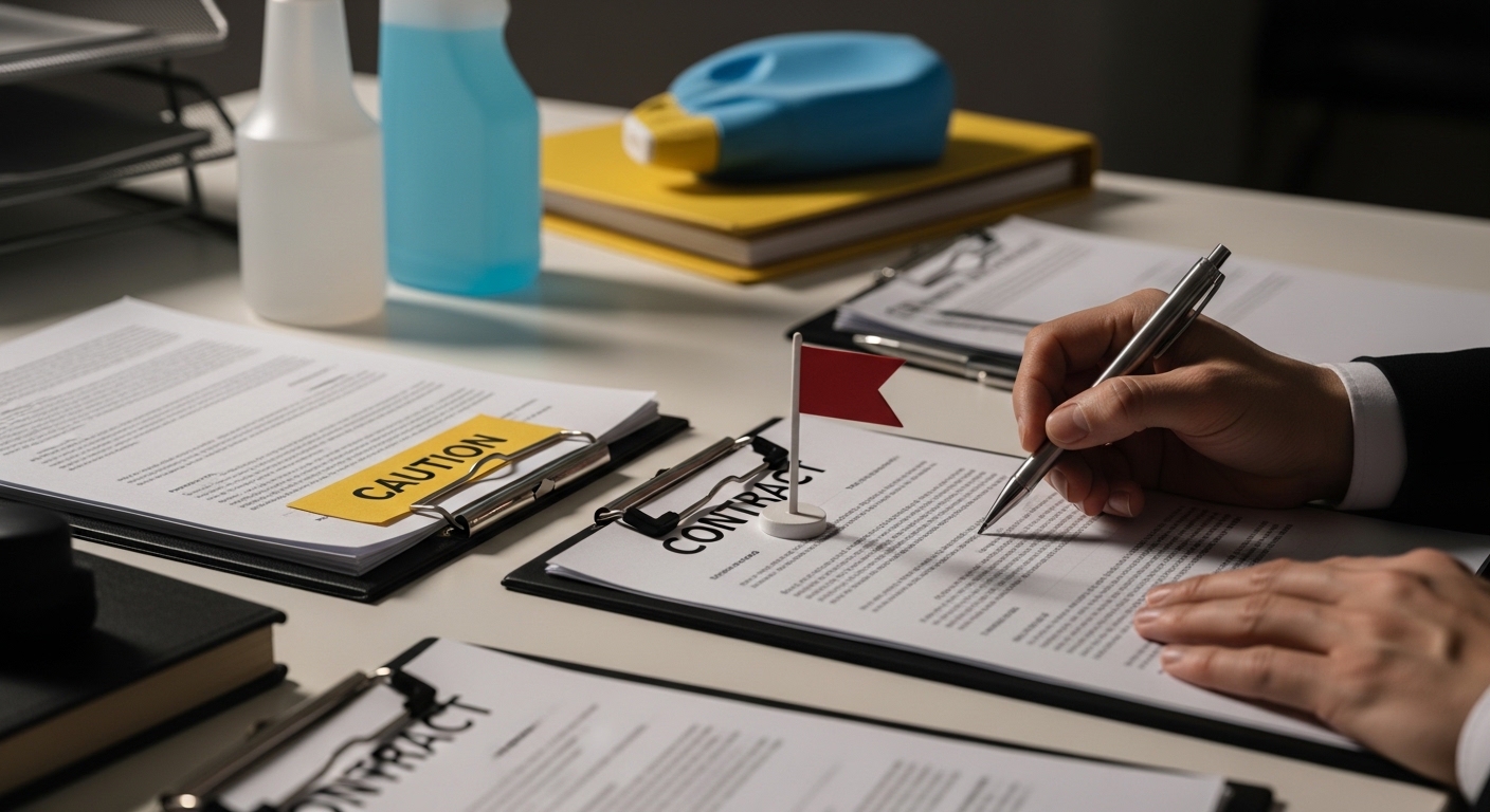 Commercial Cleaning Contracts: Red Flags to Avoid